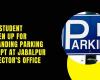 Estudiante de derecho agredido por exigir un recibo de estacionamiento en la oficina del cobrador de Jabalpur
